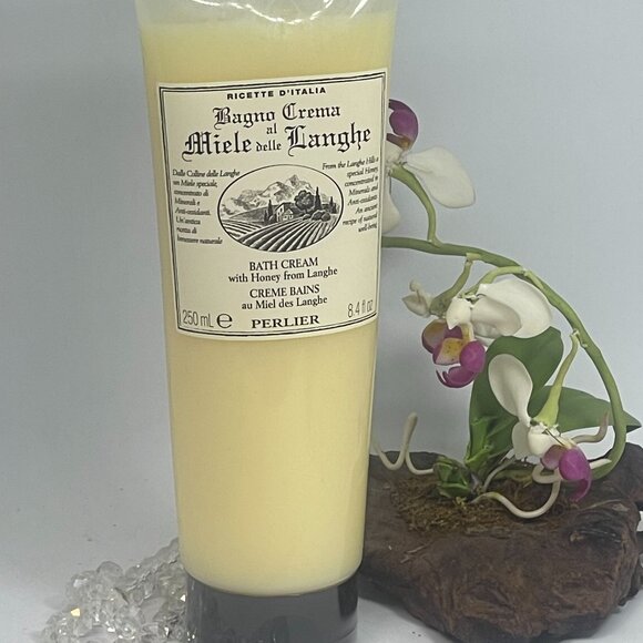 Perlier Bagno Crema Bath Cream w/ Honey from Langhe - 8.4 fl oz - Factory Sealed - Picture 1 of 3
